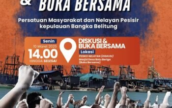 Rembuk Kampung mendesak pemerintah Daerah revisi zona Tambang Desa Batu Beriga menjadi zona nelayan dan pariwisata